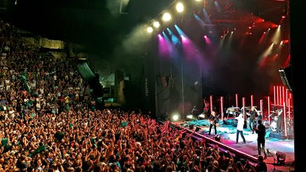 Concert de Tears For Fears en juillet 2019 aux Nuits de Fourvière à Lyon&nbsp;(Rhône). (STEPHANE GUIOCHON / MAXPPP)