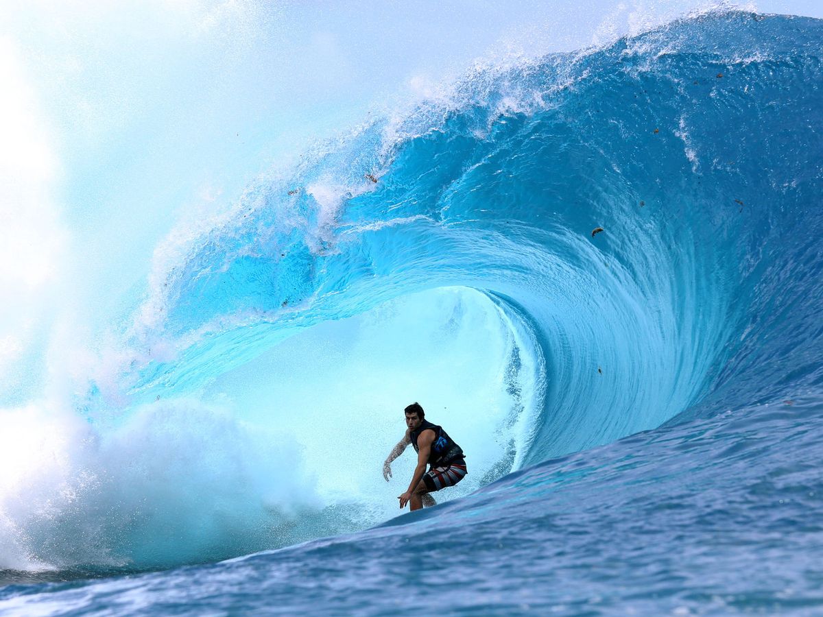 Point Break La Vague Tahitienne Devenue Basque Fait Jaser