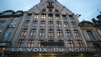 Le siège du journal "La Voix du Nord", à Lille (Nord), le 10 janvier 2017. (MAXPPP)