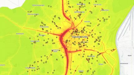 L'ONG Greenpeace alerte sur la pollution de l'air au dioxyde d'azote à proximité des écoles et des crèches de Strasbourg. (Capture d'écran)