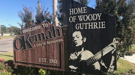 Dans la ville natale du chanteur de folk&nbsp;Woody Guthrie (RADIO FRANCE/GREGORY PHILIPPS)