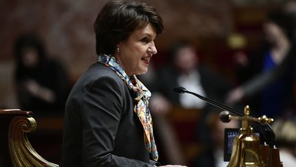 &nbsp;La députée Les Républicains du Doubs Annie Genevard. (PHILIPPE LOPEZ / AFP)