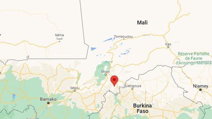 Le village de Dialassagou, au Mali. (GOOGLE MAPS)