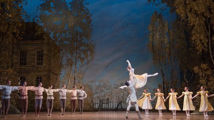 Oneguine de John Cranko à l'Opéra Garnier à Paris le 8 février 2018. (MAXPPP)