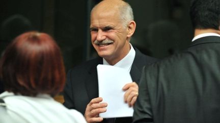 Le premier ministre grec, Georges Papandreou - 07/05/10 (AFP Georges Gobet)