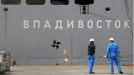 &nbsp; (La livraison du premier Mistral, le Vladivostok, était imminente © REUTERS | Stéphane Mahe)