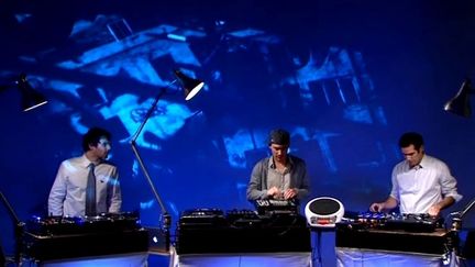 Scratch Bandits Crew sur le plateau de France3 Lyon
 (France3/culturebox)