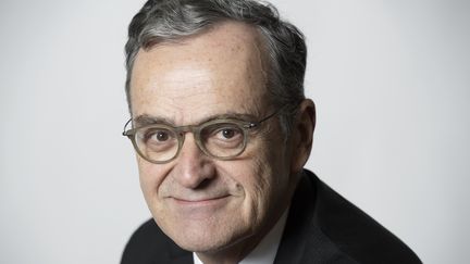 Roch-Olivier Maistre, le président du Conseil supérieur de l'audiovisuel, en janvier 2019
 (BERTRAND GUAY / AFP)