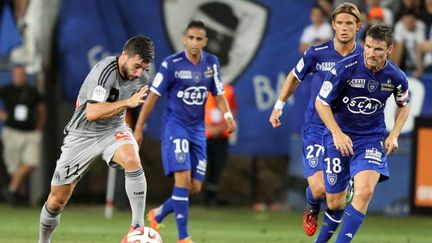 Romain Alessandrini pensait comme ses coéquipiers avoir fait le plus dur. (PASCAL POCHARD-CASABIANCA / AFP)