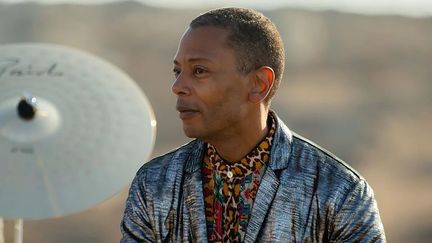 Jeff Mills, musicien, DJ, producteur et pionnier de la techno de Detroit (date et lieu non précisés). (AXIS RECORDS)