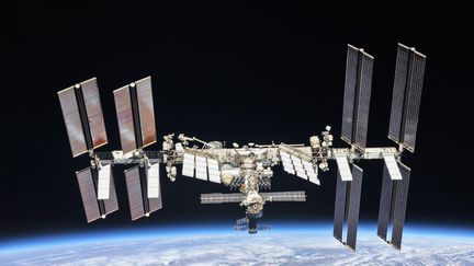 La Station spatiale internationale, le 16 novembre 2021. (NASA HANDOUT / MAXPPP)