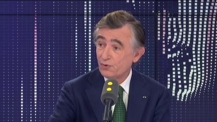 Philippe Douste-Blazy, sur franceinfo, samedi 25 janvier 2020. (FRANCEINFO / RADIOFRANCE)