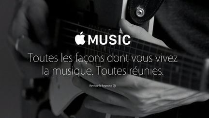 Le service de streaming musical du géant américain à la pomme, Apple Music, a été lancé mardi 30 juin 2015.
 (Apple)