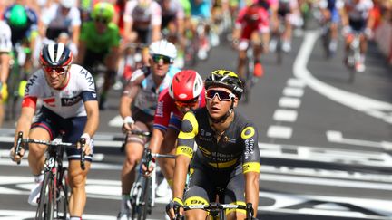 Bryan Coquard recule dans la hiérarchie du sprint sur ce Tour 2016 (MATTHIEU DE MARTIGNAC / MAXPPP)