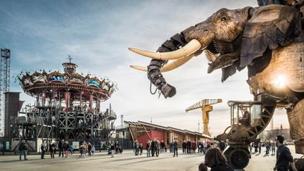 &nbsp; (Le Grand Elephant et les Machines de l'Île © Franck Tomps / LVAN)