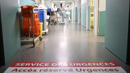 Le&nbsp;service des urgences du CHP Saint-Grégoire, près de Rennes, le 2 juin 2022. (VINCENT MICHEL / MAXPPP)