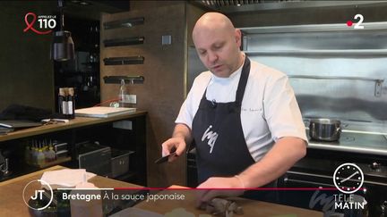 Le chef étoilé Julien Lemarié. (France 2)