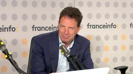 Geoffroy Roux de Bézieux, président du Medef (franceinfo)