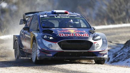 Sébastien Ogier au volant de sa Ford Fiesta RS  (FRANCOIS BAUDIN / AUSTRAL)