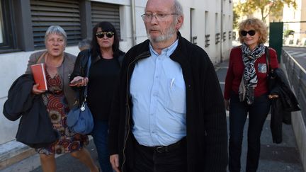 Le fondateur de PIP, Jean-Claude Mas, le 2 mai 2015, à Aix-en-Provence (Bouches-du-Rhône). (BORIS HORVAT / AFP)