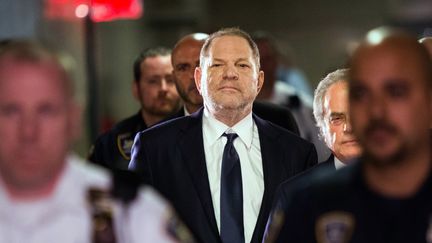 L'ex producteur de cinéma Harvey Weinstein, le 5 juin 2018 à New York. (EDUARDO MUNOZ ALVAREZ / AFP)