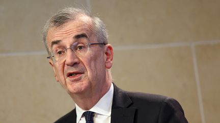 François Villeroy de Galhau, gouverneur de la banque de France. (KEVIN DIETSCH / GETTY IMAGES NORTH AMERICA)