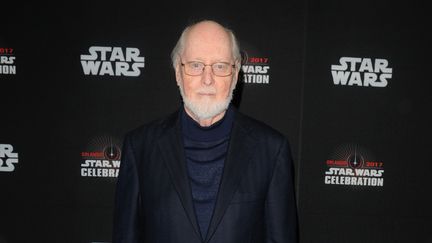 Le compositeur John Williams le 13 avril 2017 à Orlando, en Floride, pour une célébration des 40 ans de Star Wars (GERARDO MORA / GETTY IMAGES NORTH AMERICA / AFP)