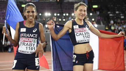  (Laila Traby et Clémence Calvin médaillées aux derniers championnats d'Europe d'athlétisme  © MaxPPP)