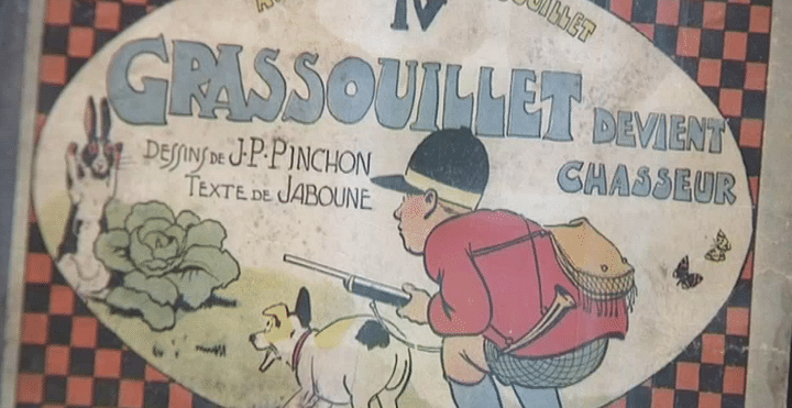 "Grassouillet" l'un des héros de BD de J.P. Pinchon 
 (J.P. Pinchon)