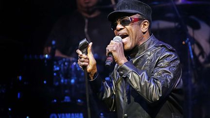 Le chanteur Bobby Womack, en concert &agrave; Liverpool au Royaume-Uni, le 26 janvier 2014. (SIPA USA / SIPA)