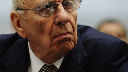 Le patron de News Corporation, Rupert Murdoch, à Washington, aux USA, le 30 septembre 2010. (AFP/JIM WATSON)