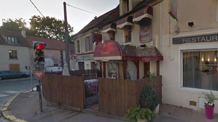 Capture d'écran de Google Streetview montrant la devanture du restaurant Le Cénacle, à Tremblay-en-France (Seine-Saint-Denis). (GOOGLE STREETVIEW)