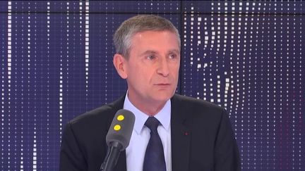 Frédéric Péchenard, vice-président Les Républicains de la région Île-de-France. (FRANCEINFO / RADIOFRANCE)