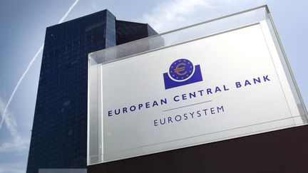 Le siège social de la Banque centrale européenne à Francfort (Allemagne). (DANIEL ROLAND / AFP)