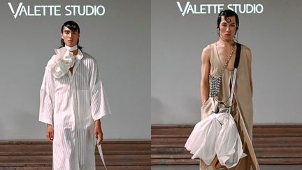 La nouvelle collection de Valette Studio présentée lors de la Fashion Week masculine printemps-été 2024 (Valette Studio)