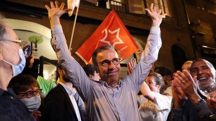 Pierre Hurmic, le nouveau maire de Bordeaux, le 28 juin 2020. (LAURENT THEILLET / MAXPPP)