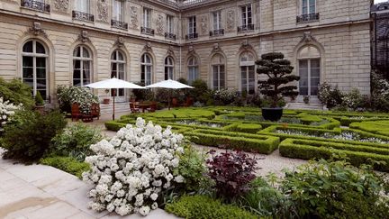 Le parc du palais de l'Elysée, Paris, mai 2013
 (THOMAS SAMSON / POOL / AFP)