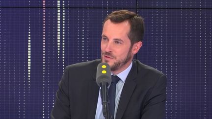 Nicolas Bay était l'invité de franceinfo vendredi 14 septembre. (FRANCEINFO)