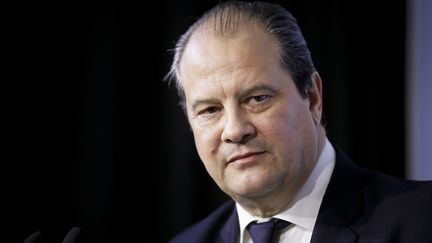 Le premier secr&eacute;taire du PS Jean-Christophe Cambad&eacute;lis &agrave; Paris, le 24 f&eacute;vrier 2015 (  MAXPPP)