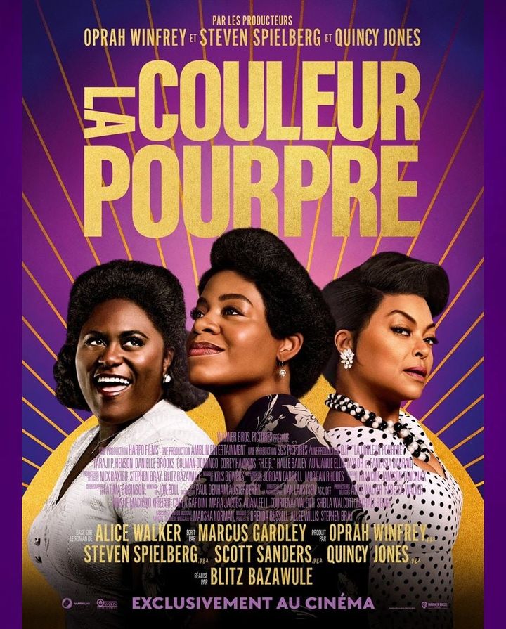 The movie poster "The Color Purple".  (WARNER BROS)