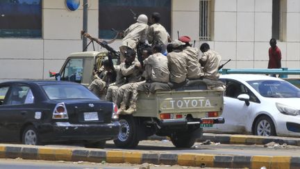 Patrouille de forces de sécurité à Khartoum (Soudan), le 6 juin 2019. (AFP)