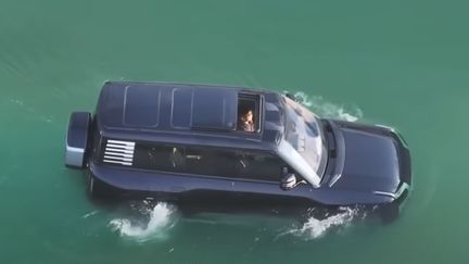 Le constructeur chinois BYD lance une nouvelle génération de 4X4 capables de flotter comme des bateaux. (CAPTURE D'ECRAN)