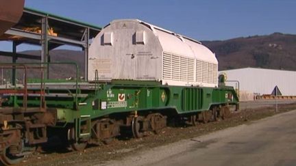 Un convoi de déchets nucléaires (France 3 RA)