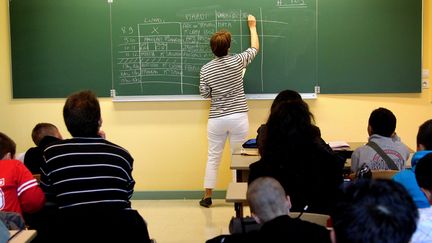 Une classe d'un coll&egrave;ge de Douai (Nord), le 5 septembre 2011. (MAXPPP)