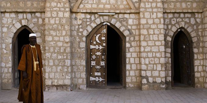 La mosquée Sidi Yahia à Tombouctou avant qu&#039;une de ses portes soit détruite par les islamistes (2010)
 (Yoshio Tomii/SUPERSTOCK/SIPA)