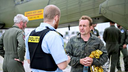 L'inventeur danois Peter Madsen, dans le port de Dragor, près de&nbsp;Copenhague (Danemark), le 11 août 2017. (SCANPIX DENMARK / REUTERS)