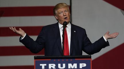 Donald Trump à West Palm Beach, le 13 octobre 2016 (JOE RAEDLE / GETTY IMAGES NORTH AMERICA)