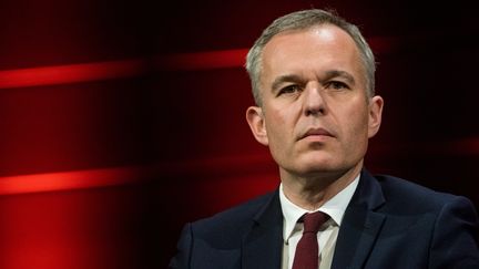 Le&nbsp;ministre de la Transition écologique, François de Rugy, le 15 novembre 2018 à Lyon lors des Assises de l'eau. (NICOLAS LIPONNE / NURPHOTO / AFP)