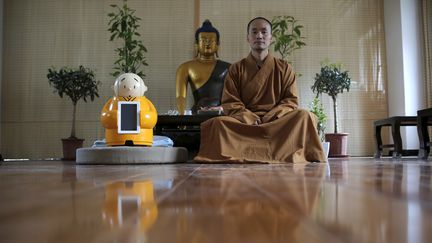 Le temple bouddhiste de Longquan, en périphérie de Pékin, a créé un moine robot surnommé Xian'er.