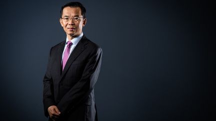 L'ambassadeur de Chine en France, Lu Shaye, le 10 septembre 2019 à Paris. (MARTIN BUREAU / AFP)